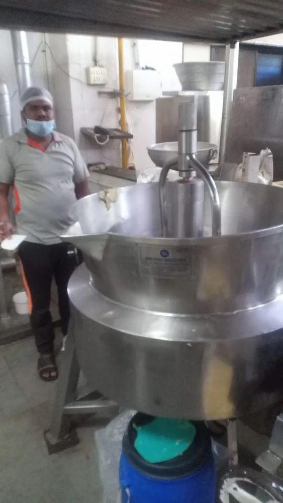 मावा रोसगुल्ला उबालने का प्लांट