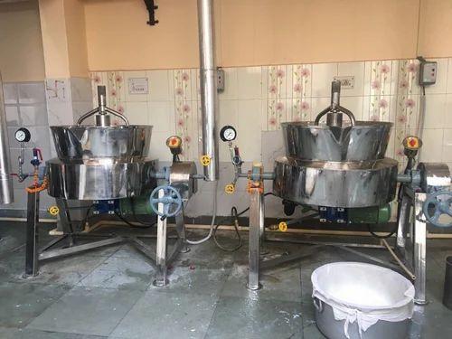 Steam Base Kaju Katlli Machine