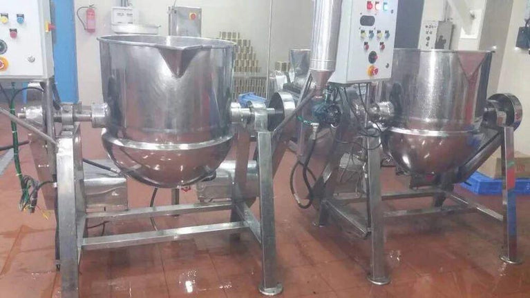 Steam Heated Rice Cooking Pan