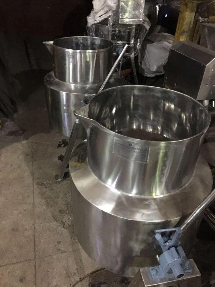 Steam Heated Rice Cooking Pan