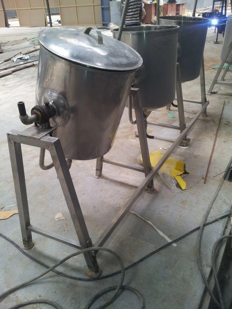 Steam Heated Rice Cooking Pan