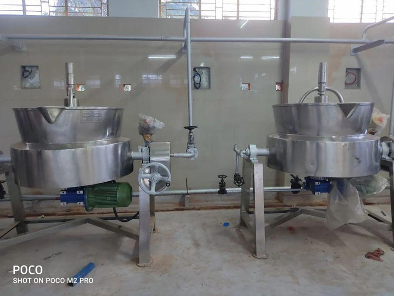 Steam Heated Sweet Mawa Plant