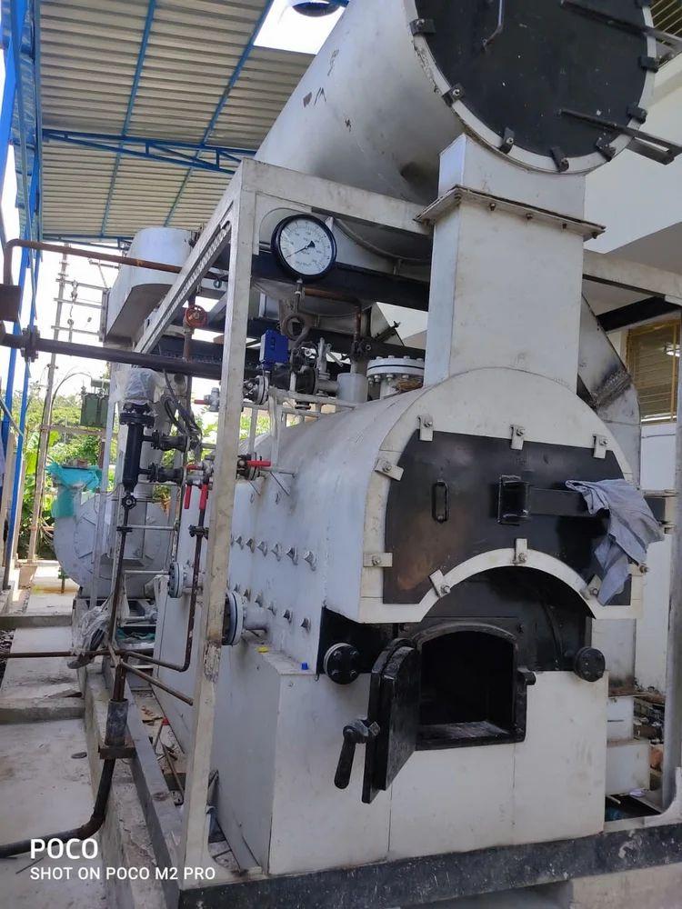 Wood Fired 500 kg/hr Steam Boiler
