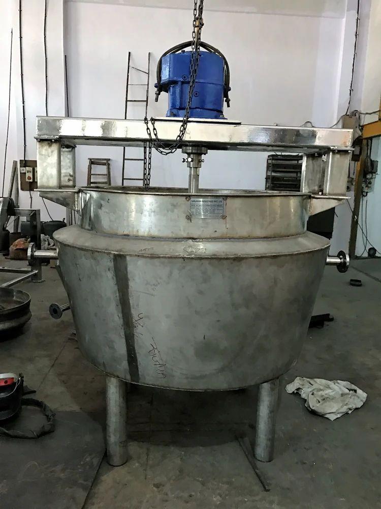 steam base Ghee Boiling Kettle