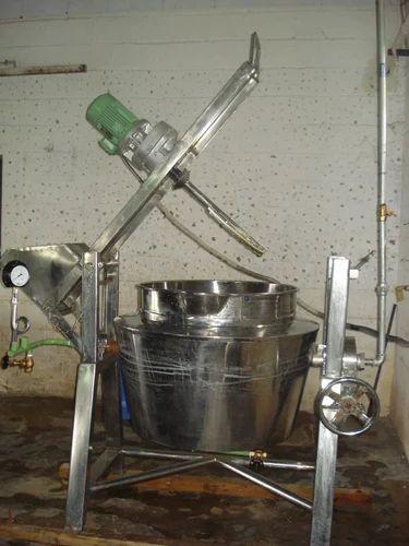 steam base Ghee Boiling Kettle