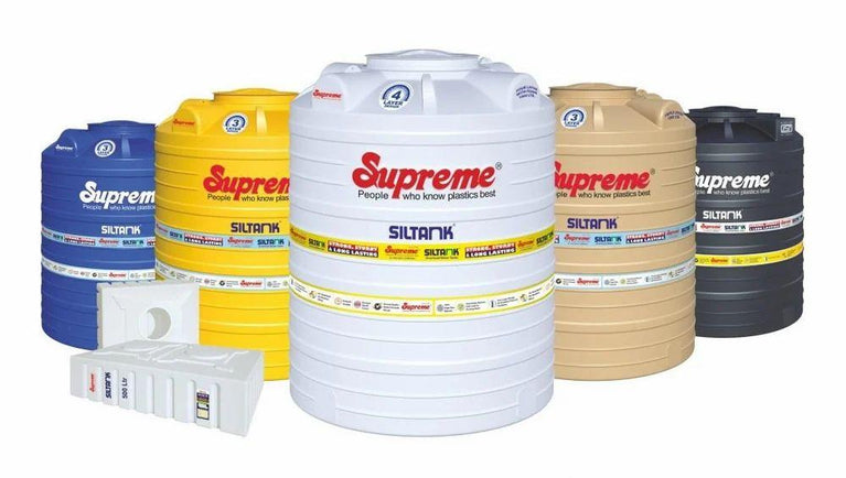 Supreme White Plastic Water Tank