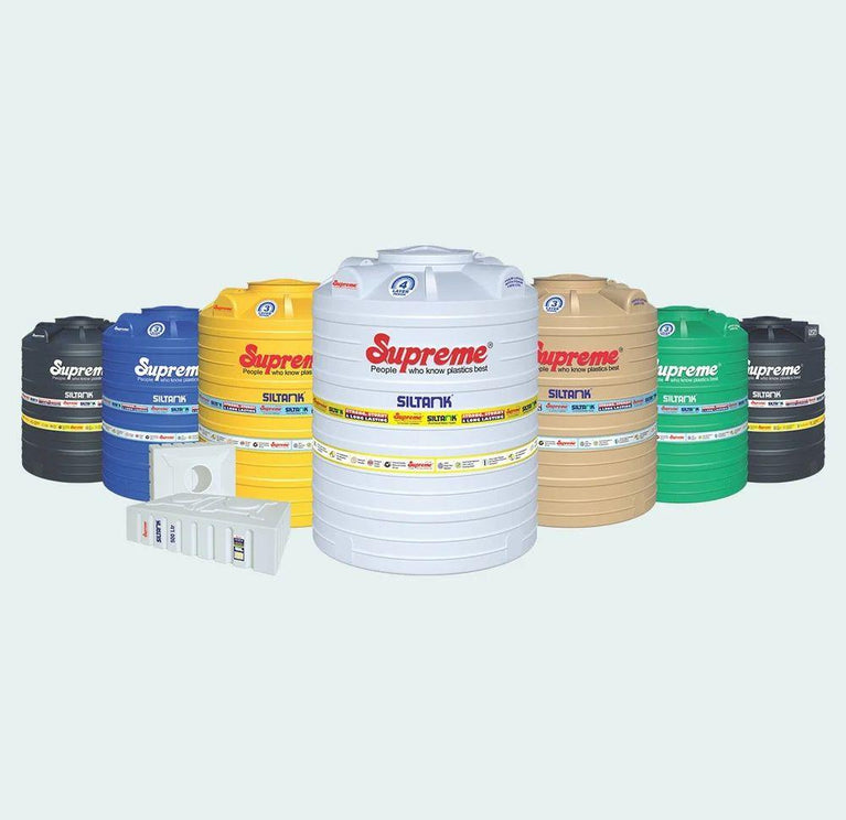 Supreme White Plastic Water Tank