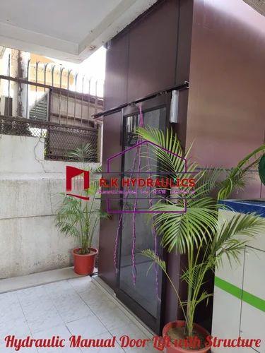 Hydraulic Manual Door Lift With Structure