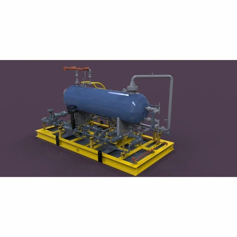 Cylindrical Industrial Vessel
