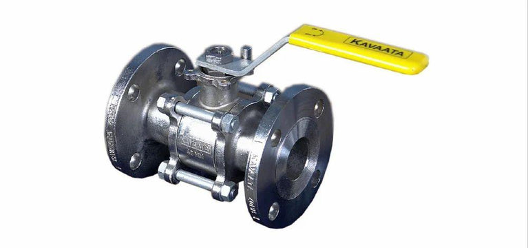 1081A Flanged SS 3 Piece Design Ball Valve