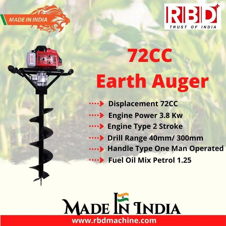 10 feet earth auger