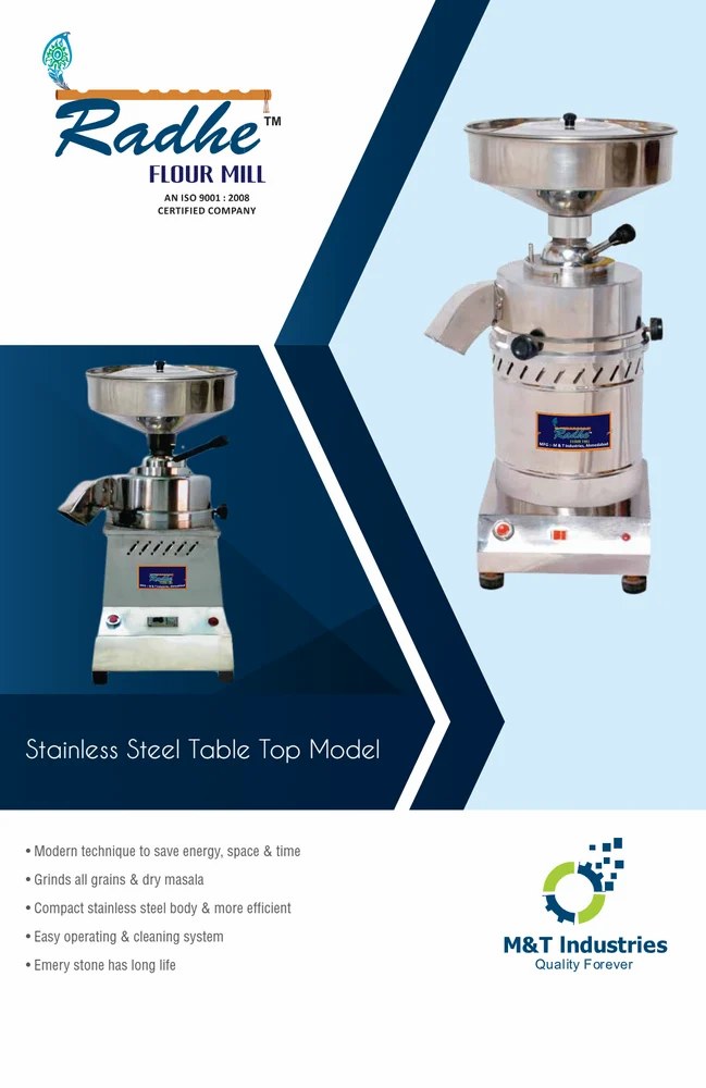 110 V Stainless Steel Flourmill