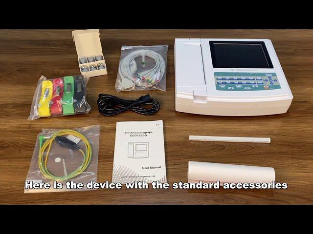 12 Channel Ecg Machine