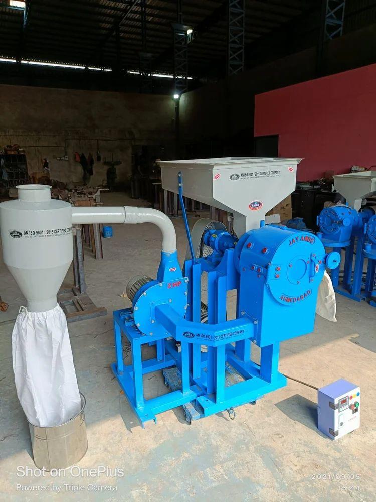 15+2 HP Commercial Atta Chakki Machine with cyclone