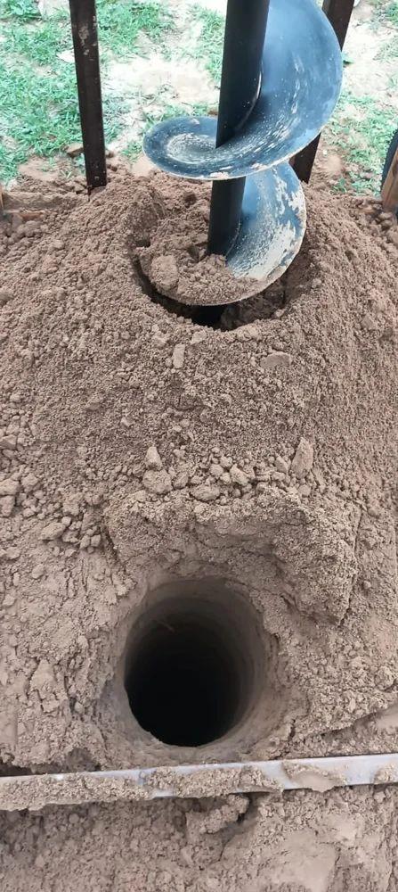 15 FEET DEPTH 12 INCH DAIYA 224 Cc EARTH AUGER MACHINE