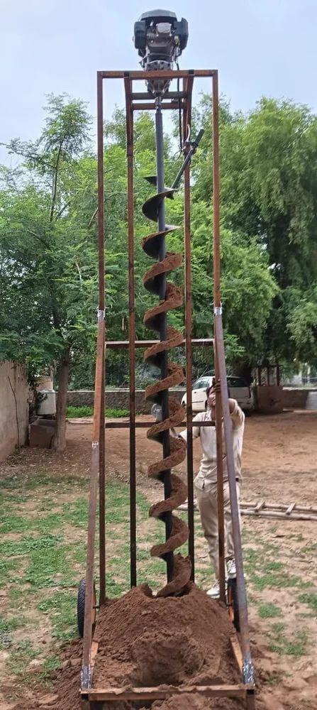 15 FEET DEPTH 12 INCH DAIYA 224 Cc EARTH AUGER MACHINE