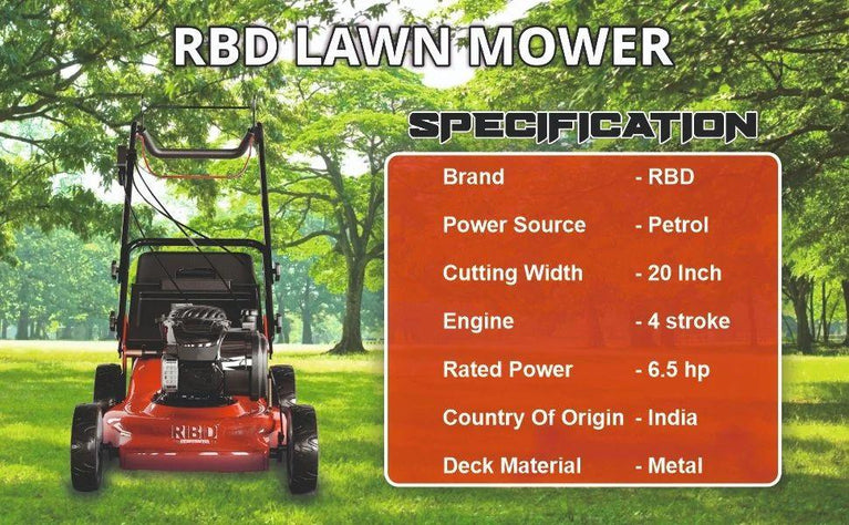 18 Inch Petrol Lawn Mower