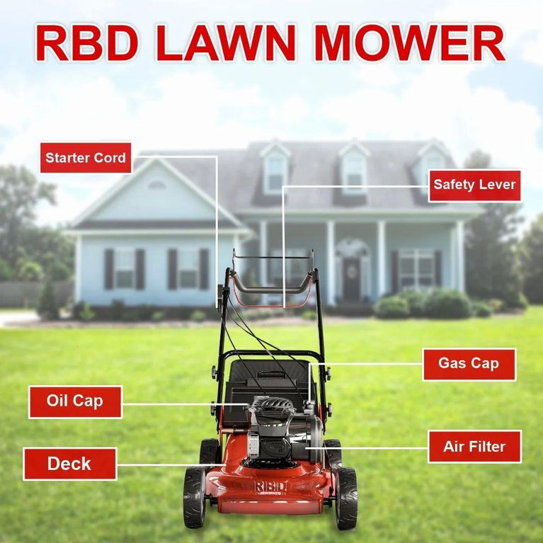 18 Inch Petrol Lawn Mower