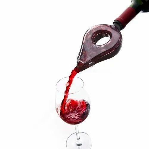 1Pc White Red Wine Aerator Pour Spout Bottle Stopper Decanter Pourer Aerating
