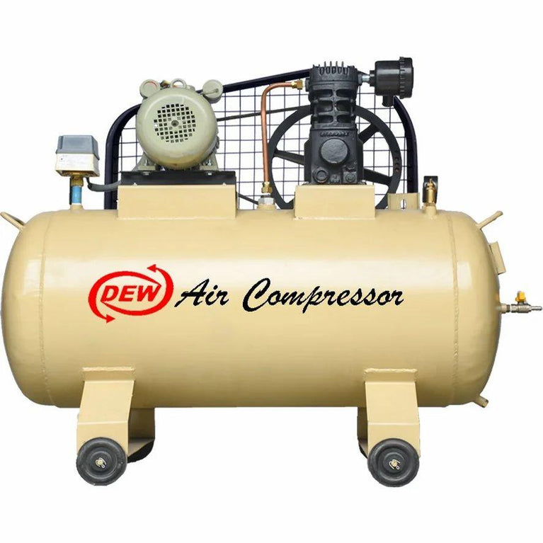 1 Hp Industrial Reciprocating Air Compressor / DEW Since 1967