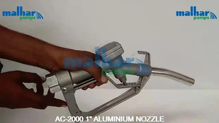 1" Manual Aluminum Nozzle