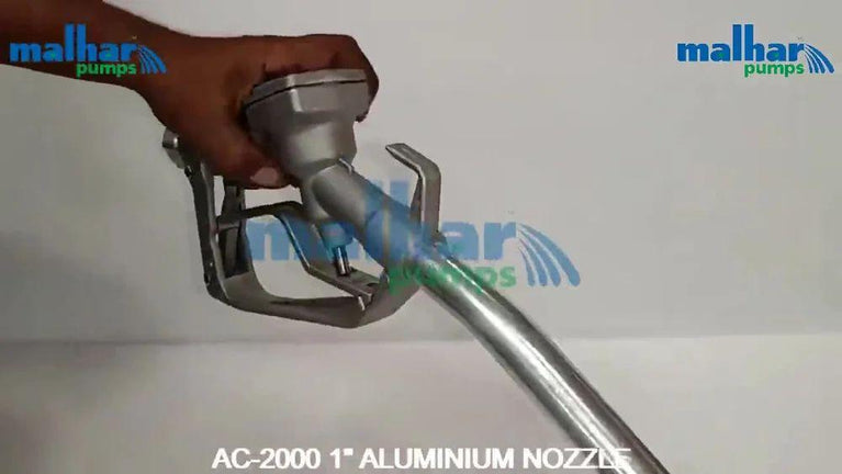 1" Manual Aluminum Nozzle