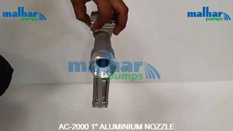 1" Manual Aluminum Nozzle