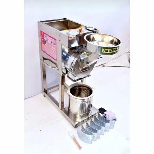 2 HP Semi-Automatic Pulverizer MANUFACTURE IN AHMEDABAD
