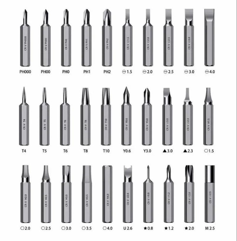 32 IN 1 SCREWDRIVER SET