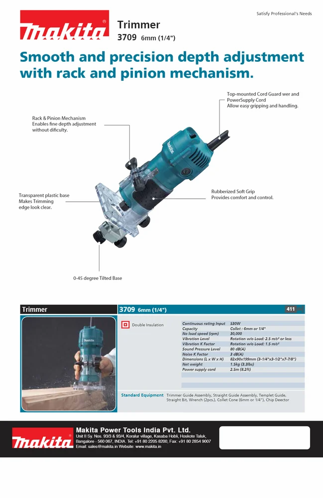 3709 Trimmer Machine