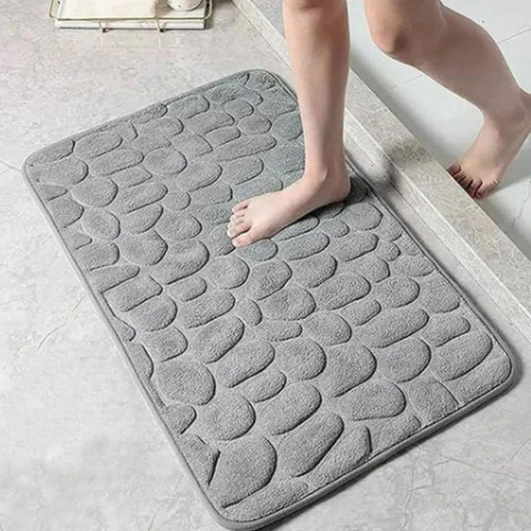 3PCS TOILET BATH MAT (3pcs Non Slip Bath Mat Set Super Soft Pedestal and Bath Rug Memory Foam )