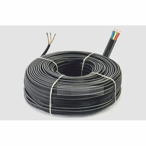 3 Core Flat Cable Aquaflox Polycab Submersible Cables
