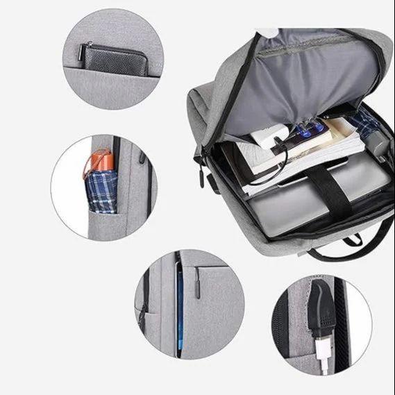 3 IN 1 BAG PACK  3 pcs Backpack Combo Set Laptop Backpack Water Resistant Business Travel Bag