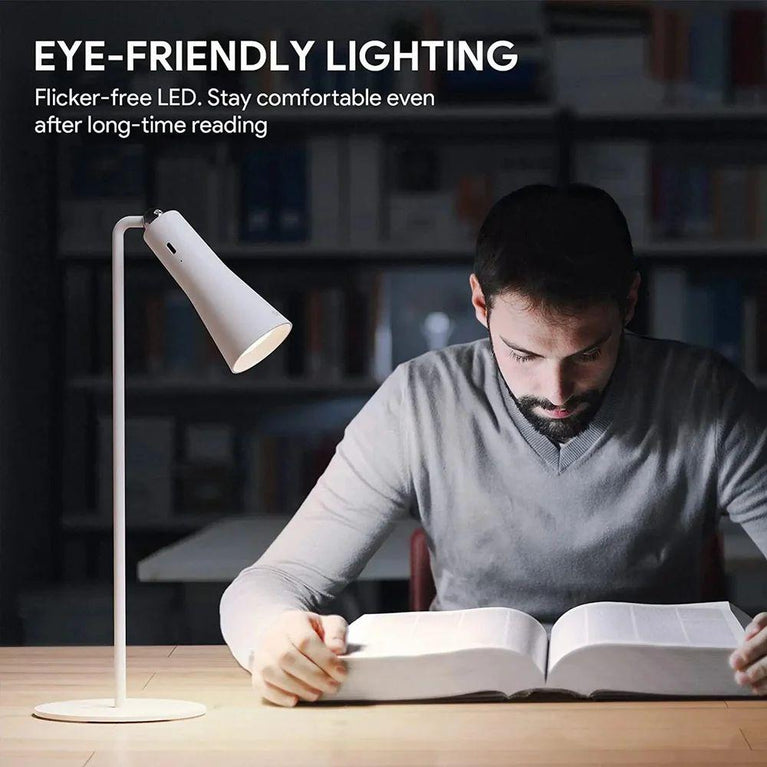 3 IN 1 MAGNETIC MULTIFUNCTION TABLE LAMP - Led Desk Lamp with Magnetic Wireless Rechargeable Table