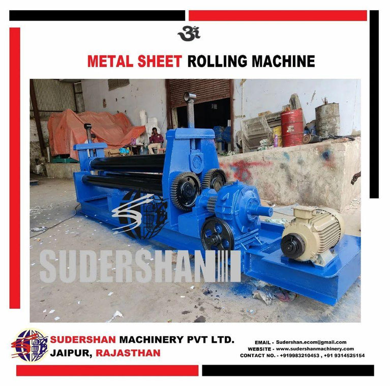 3 Roll Mechanical Plate Bending Machine