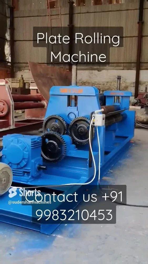 3 Roll Mechanical Plate Bending Machine