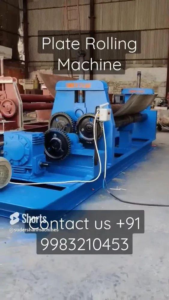3 Roll Mechanical Plate Bending Machine