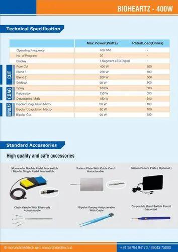 400 W Digital Cautery Machine 400 Watts