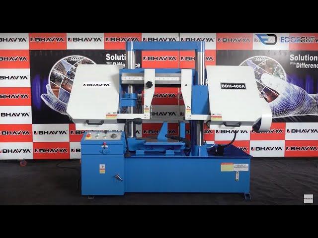 400mm Double Column Semi Automatic Horizontal Bandsaw Machine
