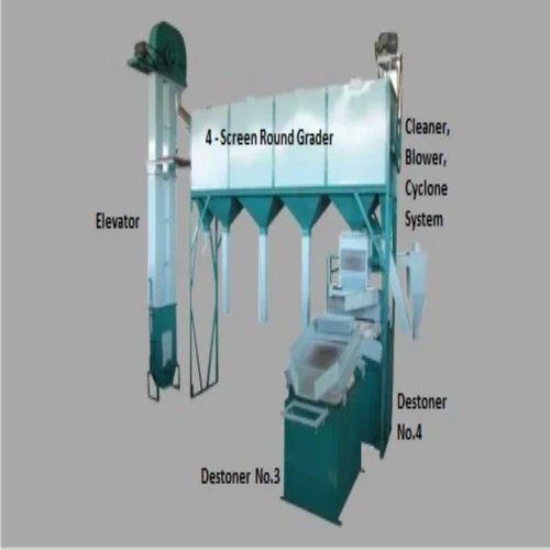 4TPH Vibro Cleaning Machine