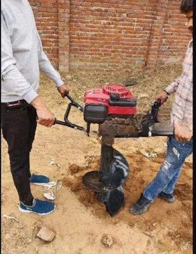 4 Stroke Heavy Duty 139 CC Petrol Earth Auger