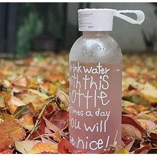 500 ML Husker Drink More Water Bottle