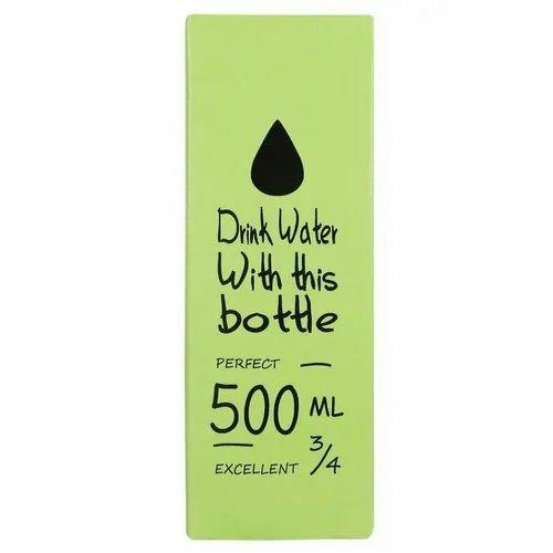 500 ML Husker Drink More Water Bottle