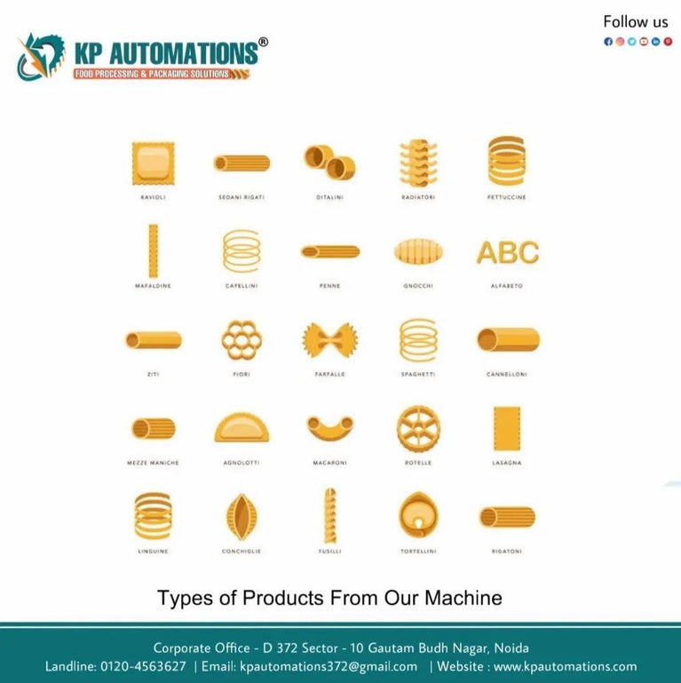 50-70 Kg Per Hours Pasta Making Machine