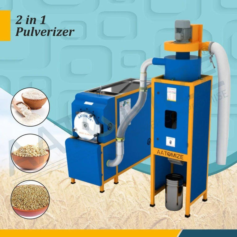 5 HP Stoneless Atta Chakki Machine