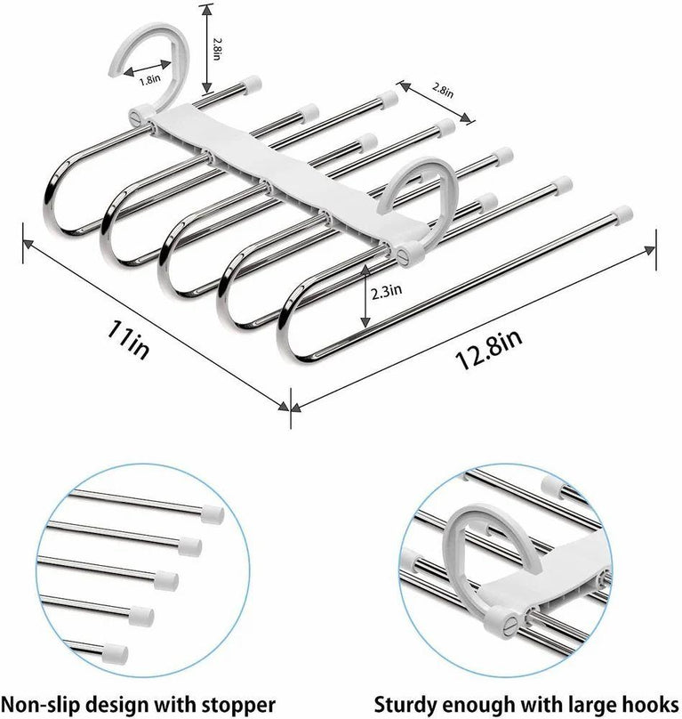 5 IN 1 CLOTH HANGER 2 STEP
