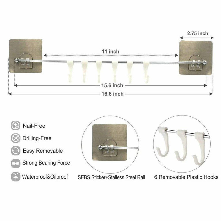 6 HOOK HANGER