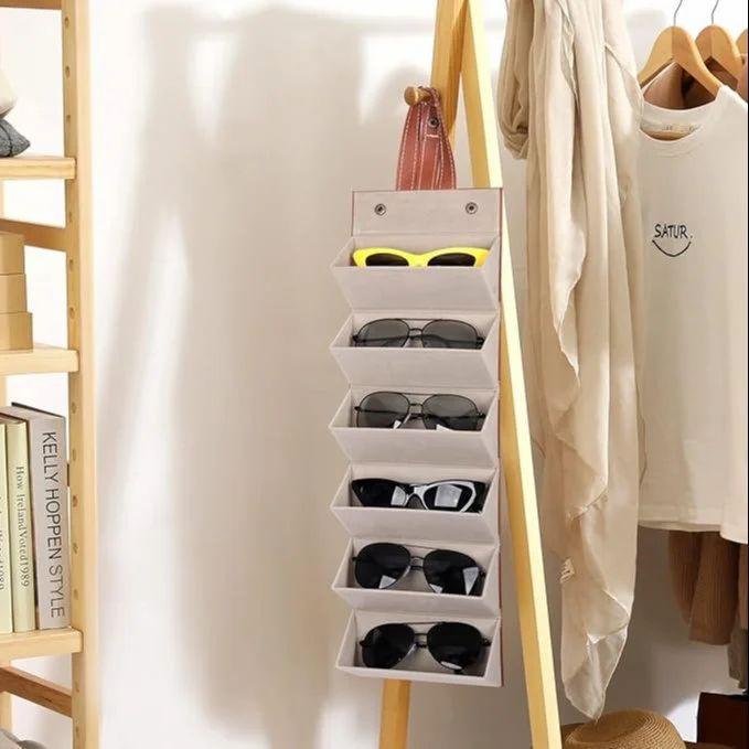6 SLOT SUNGLASSES ORGANIZER