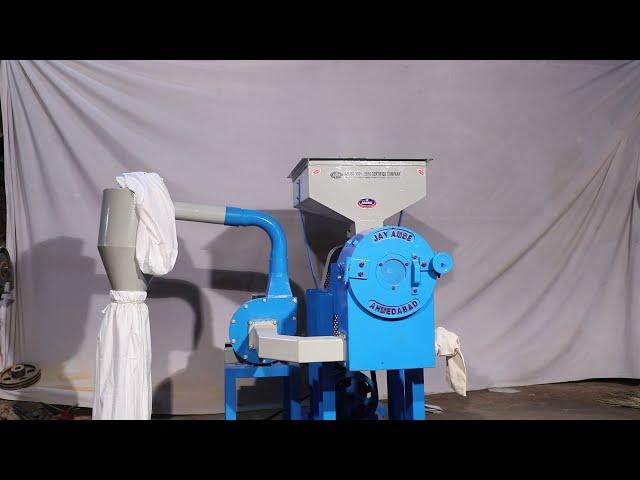 7.5 + 2 Hp Double Stage Pulverizer Machine with cyclone
