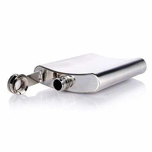8oz (236 ml) Stainless Steel Hip Flask Portable Alcoholic Beverage Holder for Wine Vodka Whisky